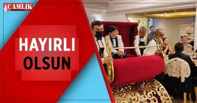 Ankara Tüm Emlakçılar Meslek Odası Başkanı Hakan Akçam’ın oğlu Arda Çınar için sünnet töreni düzenlendi