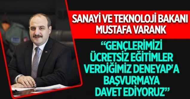 2022 DENEYAP Teknoloji Atölyeleri Öğrenci Seçme Sınavı Başvuruları Başladı