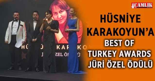 Tunceli EMEK Gazetesinin Sahibi Hüsniye Karakoyun, Best Of Turkey Awards Jüri Özel Ödülü aldı