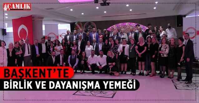 Yozgat Demokrat Dernekler Federasyonu (YDDF) geleneksel “Birlik ve Dayanışma Yemeği” etkinliği düzenledi