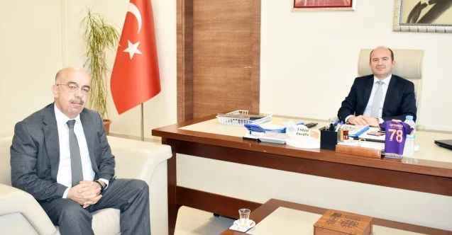 Gimat Grubu Yönetim Kurulu Başkanı Zafer Özışık Yozgat Defterdarı Yüksel Enoğlu ve Vergi Dairesi Müdürü Hakan Odabaşı’nı ziyaret etti