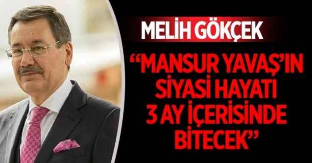 Eski Ankara Büyükşehir Belediye Başkanı Melih Gökçek, CNN Türk’te Ahmet Hakan'ın sorularını yanıtladı