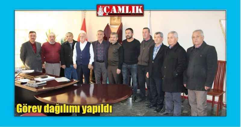 Görev dağılımı yapıldı