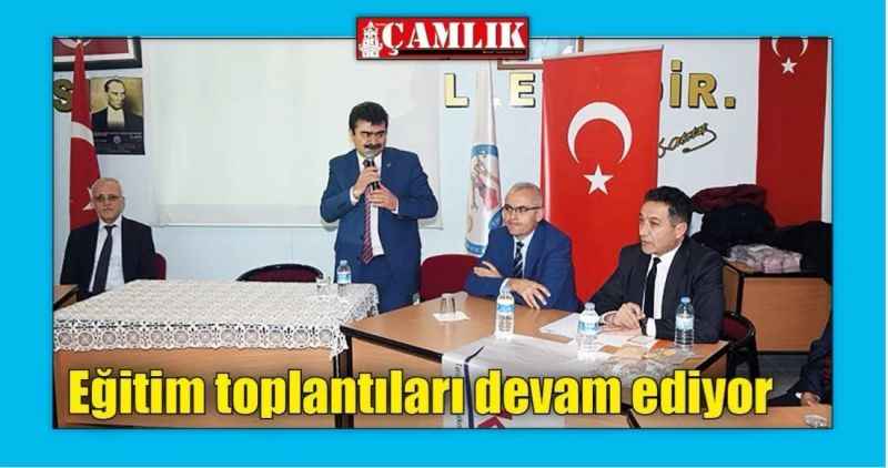 Eğitim toplantıları devam ediyor
