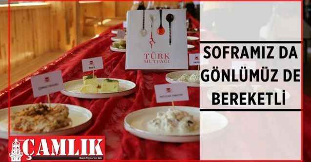 Fatih Mesleki ve Teknik Anadolu Lisesi’nde, Türk Mutfağından ve yöresel yemeklerden oluşan örnekler sergilenerek davetlilere ikram edildi