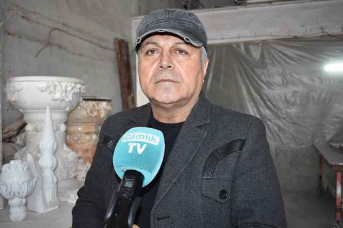 Yozgat’ta faaliyet gösteren Zelos İnşaat, kuvars taşını sanata dönüştürüyor