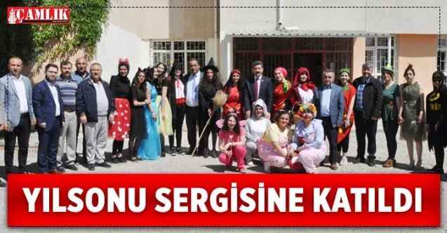 Yerköy Belediye Başkan Ferhat Yılmaz, yılsonu sergisine katıldı