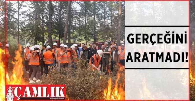 Orman Genel Müdürlüğü’nden 4 ilde aynı anda tatbikat