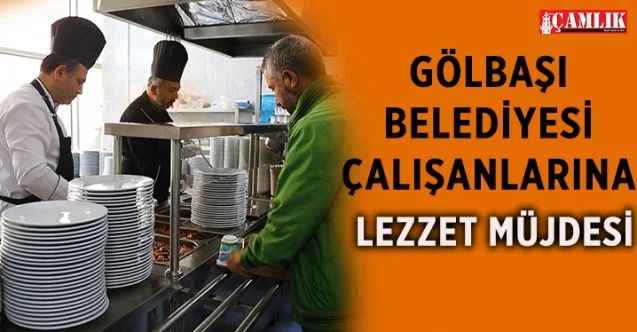 Gölbaşı Belediye Başkanı Ramazan Şimşek belediye çalışanlarına müjde vermeye devam ediyor
