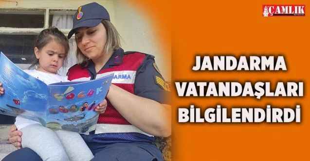 Yozgat'ta Jandarma ekipleri vatandaşları bilgilendiriyor