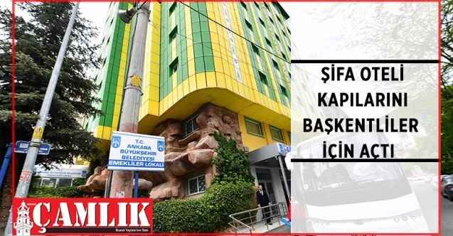Kızılcahamam Şifa Termal Sosyal Tesisi’nin 2 yıl aradan sonra ilk konukları 65 yaş üstü vatandaşlar oldu
