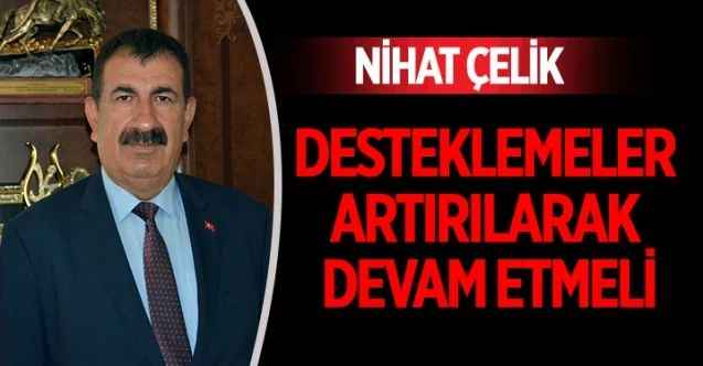 TÜDKİYEB Genel Başkanı Nihat Çelik, 2021 yılı anaç koyun keçi destekleme ödemelerine ilişkin çeşitli açıklamalarda bulundu