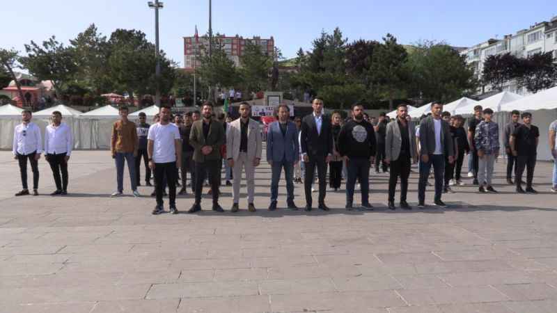 Yozgat Alperen Ocakları Pençe Kilit operasyonuna destek için yürüyüş yaptı