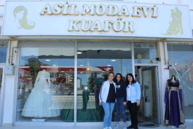 Yozgat’ın Şefaatli İlçesi’nde faaliyet gösteren Asil Moda evi hayalleri gerçeğe dönüştürüyor
