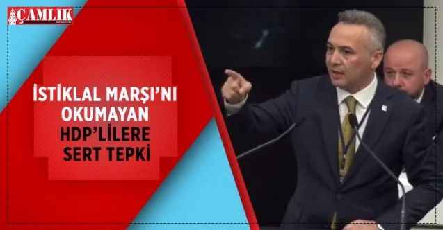 Ankara Serbest Muhasebeci Mali Müşavirler Odası 24. Genel Kurulunda, İstiklal Marşı’nı okumayan HDP’lilere sert tepki