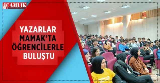 Mamak Belediye Başkanlığı ve Mamak İlçe Milli Eğitim Müdürlüğü işbirliğinde ‘yazar-öğrenci buluşması’ programları gerçekleştirildi