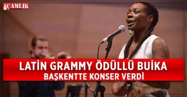İspanyol şarkıcı Buika, Başkent Kültür Yolu Festivali kapsamında konser verdi