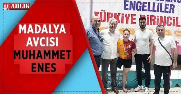 Okul Sporları kapsamında düzenlenen Bedensel Engeliler Yüzme Yıldızlar Erkekler yarışları tamamlandı