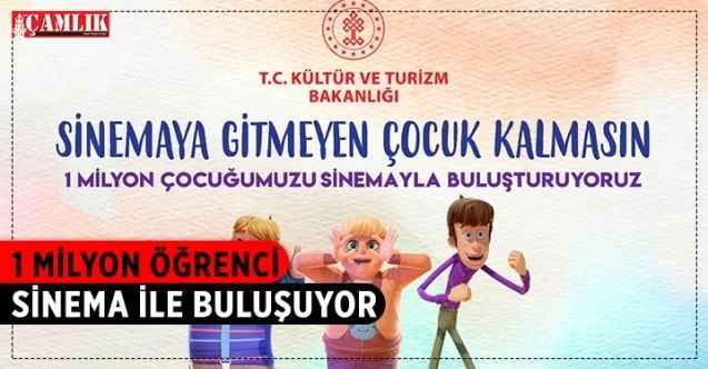 “Sinemaya Gitmeyen Çocuk Kalmasın” projesi minikleri sinema ile tanıştırmaya devam ediyor