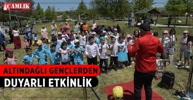 Önder Rasim Özdenören Gençlik Merkezi üyesi gençler, 5 Haziran Dünya Çevre Günü kapsamında farkındalık yaratan bir etkinliğe imza attı