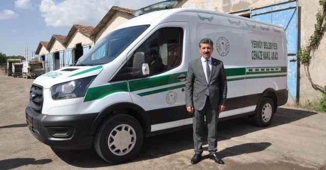 Yerköy’e cenaze nakil aracı hibe edildi