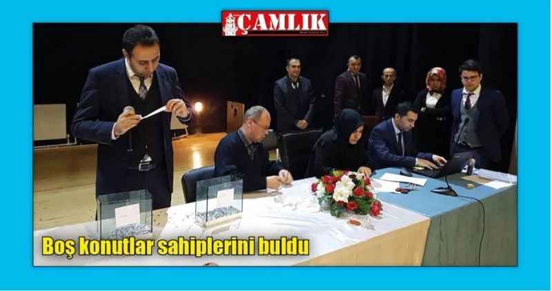 Boş konutlar sahiplerini buldu