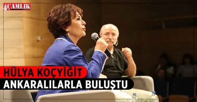 Başkent Kültür Yolu Festivali Kapsamında Düzenlenen Sinema Söyleşileri Usta Oyuncu Hülya Koçyiğit ile Devam Etti
