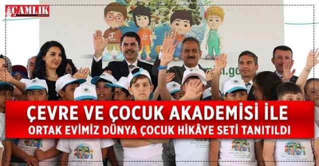Başkent Millet Bahçesi'nde, "Çevre ve Çocuk Akademisi ile Ortak Evimiz Dünya Çocuk Hikâye Seti" tanıtımı gerçekleştirildi