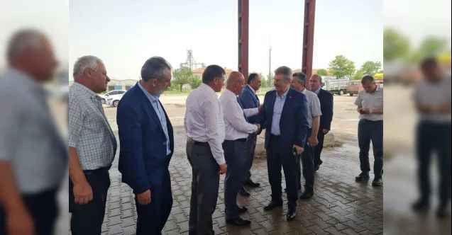 Kayseri Şeker Yönetimi Yenipazar Belediye Başkanı Menderes Baran'ı ziyaret etti