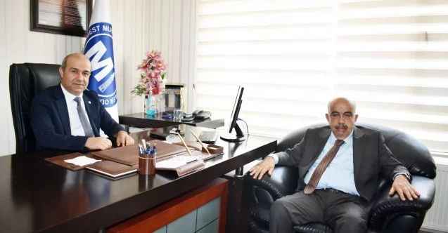 Gimat Grubu Yönetim Kurulu Başkanı İş İnsanı Zafer Özışık, Harun Evcimen'i tebrik etti
