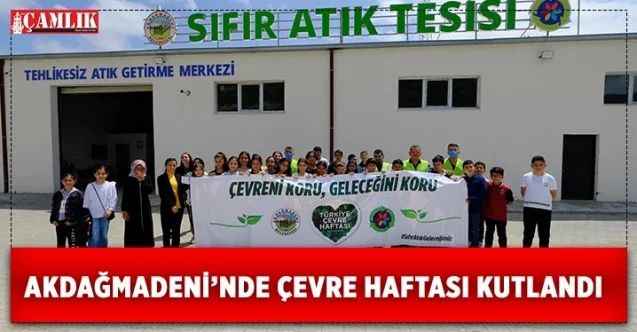 Akdağmadeni'nde Çevre Duyarlılığı Aşılandı