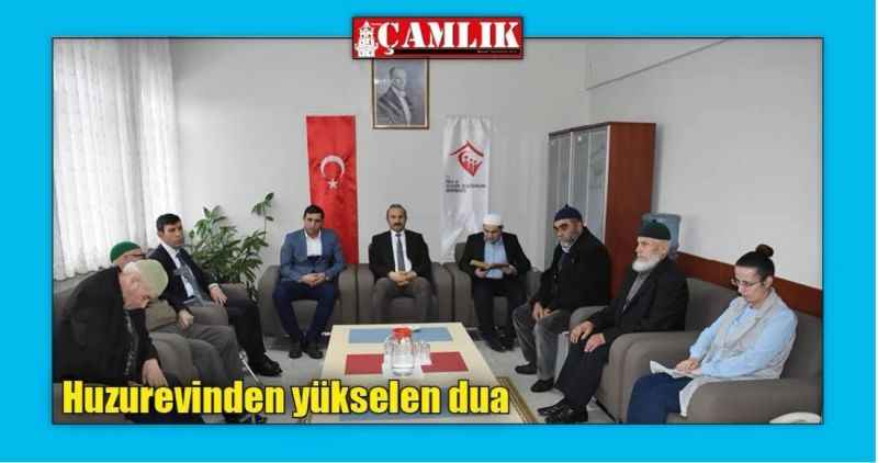 Huzurevinden yükselen dua