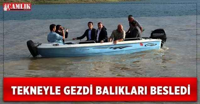 Yozgat Valisi Ziya Polat, Çekerek Somon çiftliğini gezdi
