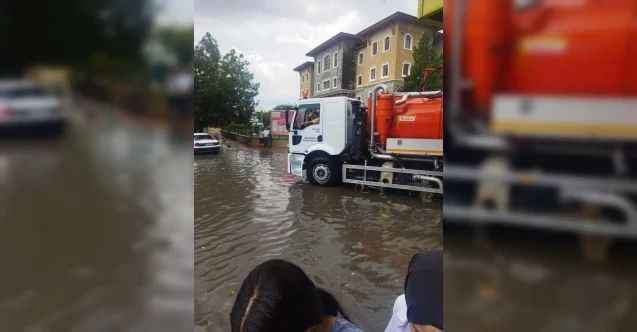 Yozgat'ın Yerköy İlçesi'nde yoğun yağış etkili oldu