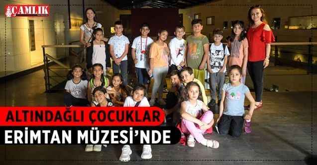 Yıldıztepe Gençlik Merkezi üyeleri Erimtan Müzesi’ni gezdi