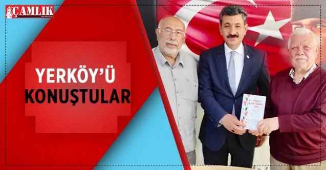 Yozgat Şairler ve Yazarlar Derneği Başkanı Ahmet Sargın ve Yönetim Kurulu Üyeleri Yerköy Belediye Başkanı Ferhat Yılmaz’ı ziyaret etti