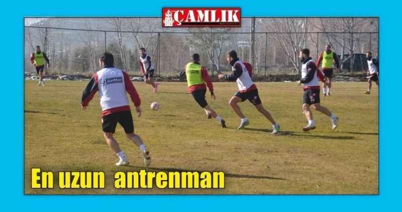 En uzun  antrenman