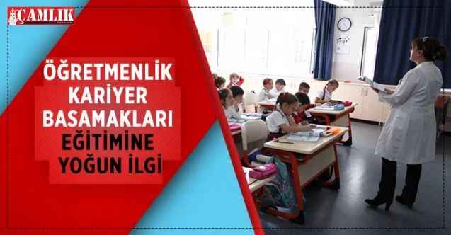 Öğretmenlik Kariyer Basamakları Eğitimine 603 Bin 864 Başvuru Yapıldı