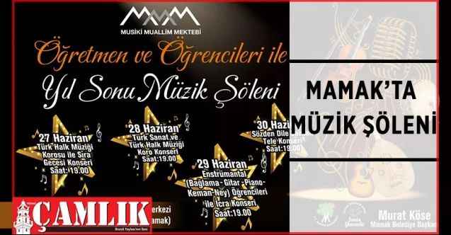 “Musiki Muallim Mektebi Öğretmenleri ve Öğrencileri ile Yıl Sonu Müzik Şöleni” düzenlenecek