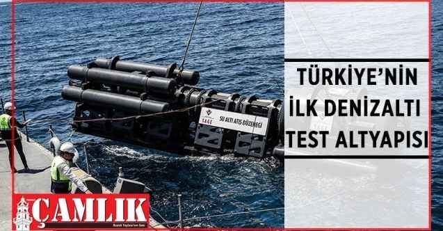 TÜBİTAK Savunma Sanayii Araştırma ve Geliştirme Enstitüsü (SAGE) tarafından Türkiye’nin ilk denizaltı test altyapısı (DATA) hayata geçirildi