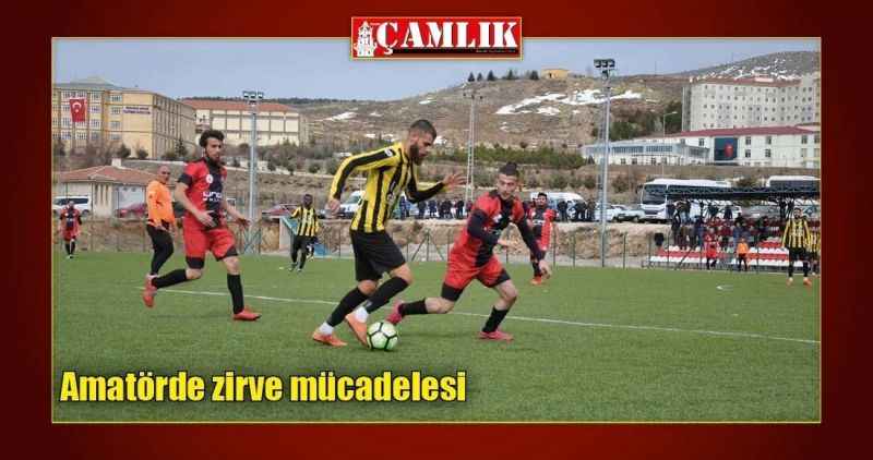 Amatörde zirve mücadelesi