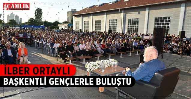 "Gençlerle Baş Başa" programına ünlü tarihçi ve yazar Prof. Dr. İlber Ortaylı konuk oldu