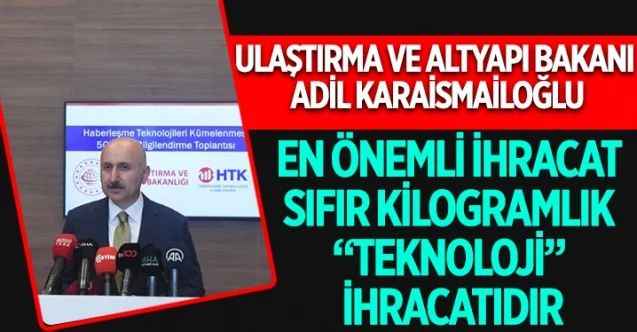 Ulaştırma ve Altyapı Bakanı Adil Karaismailoğlu, Haberleşme Teknolojileri Kümelenmesi 5G Faz 2 Bilgilendirme Toplantısı’na katıldı