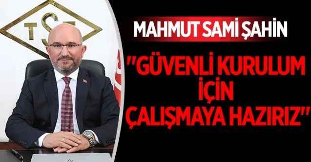 TSE Başkanı Mahmut Sami Şahin, parklardaki oyun alanlarında bazı önlemlerin alınması konusuna dikkat çekti