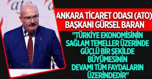 ATO Başkanı Baran, BDDK'nın kredi kullandırımı konusundaki kararını değerlendirdi