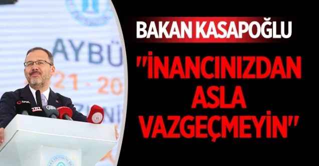 Gençlik ve Spor Bakanı Dr. Mehmet Muharrem Kasapoğlu, Ankara Yıldırım Beyazıt Üniversitesi Spor Bilimleri Mezuniyet Töreni’ne katıldı