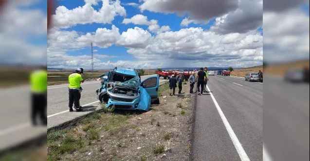 Yozgat Yerköy’de trafik kazası: 1’i ağır 3 yaralı