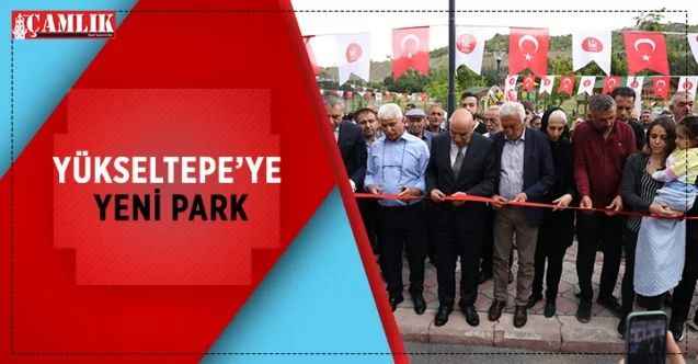 Yükseltepe Mahallesi’ne inşa edilen Ersin Alkan Parkı açıldı
