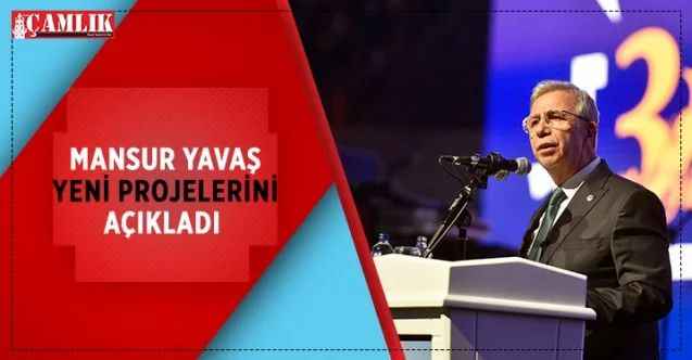 Ankara Büyükşehir Belediye Başkanı Mansur Yavaş 3’üncü yılında  hazırlanan, devam eden ve tamamlanan projeleri açıkladı
