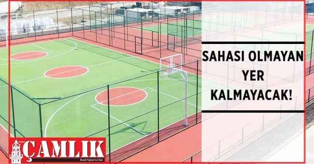 Gençlik ve Spor İl Müdürlüğü Yozgat ve İlçeleri ile Belde ve köylerde Halı saha, Basketbol ve Voleybol sahası yapacak